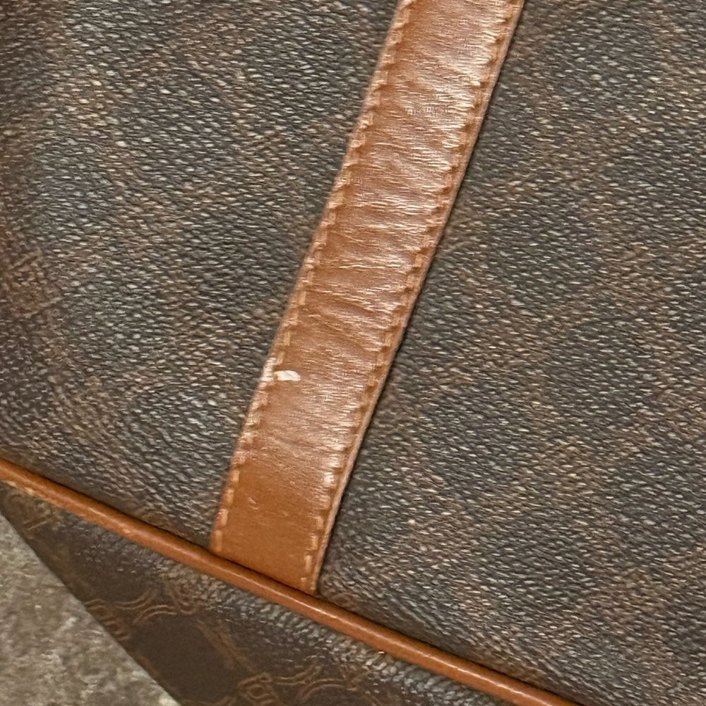 Bally Two-Tone Brown Leather Boston Bag - Picture 15 of 16